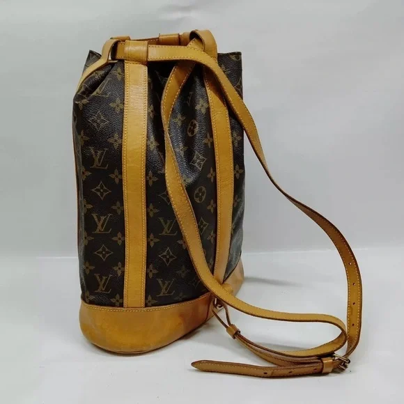 Louis Vuitton LV Shoulder Bag Randonnee PM Brown Monogram - Picture 5 of 11